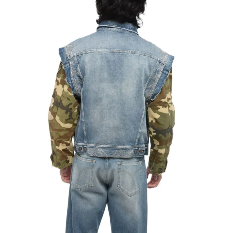 CELINE FW22 Denim Jacket Men's Blue-3