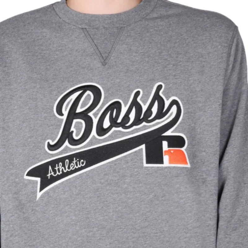 HUGO BOSS Sweatshirt Men's Gray-3