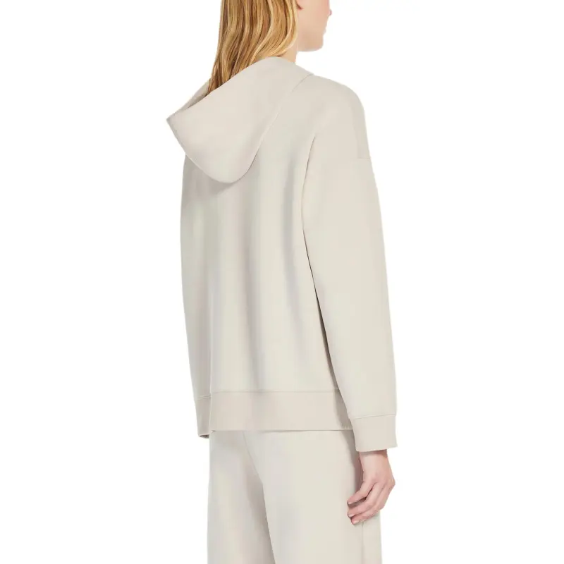 MaxMara Jour Zip Up Drawstring Hoodie-3