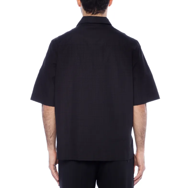 Givenchy Zip Up Short Sleeved Shirt-3