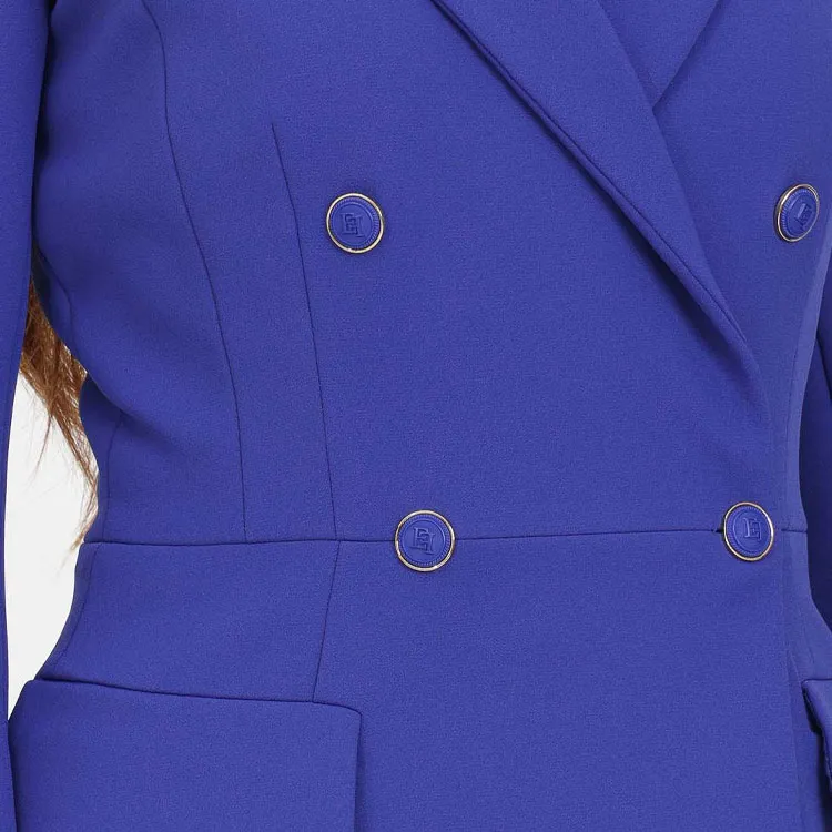 Elisabetta Franchi Double Breasted Tailored Blazer-4