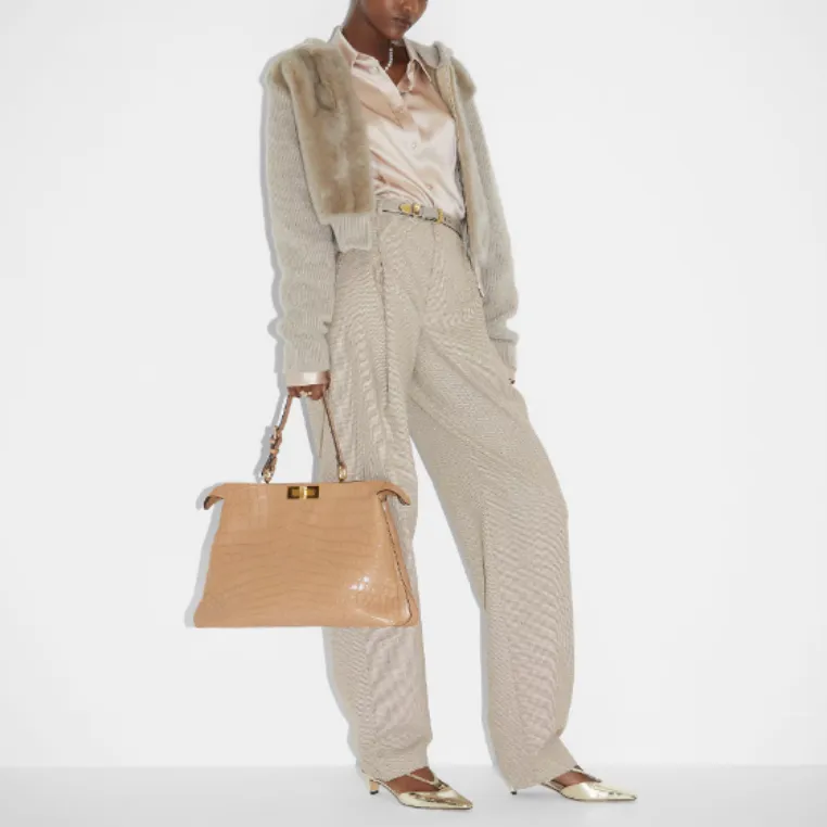 FENDI FW24 Jacket Women's Beige-2