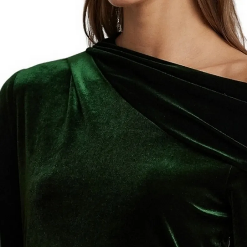Ralph Lauren Long Sleeved Dress Women's Green-4