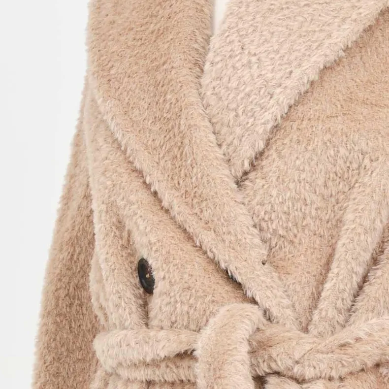 MaxMara Studio Coats Women's Beige-3