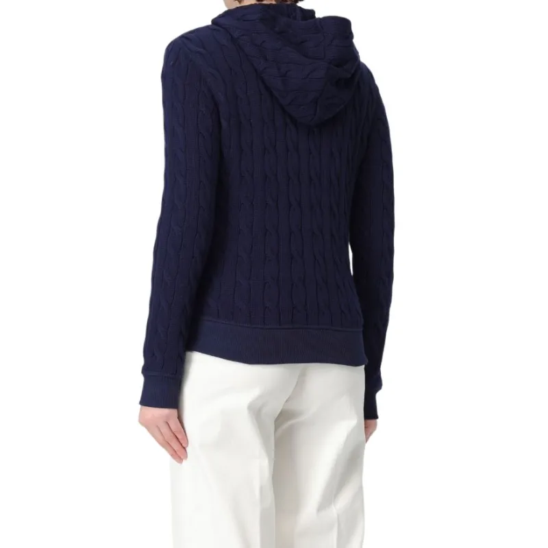Polo Ralph Lauren Cable Knit Full Zip Hoodie-4