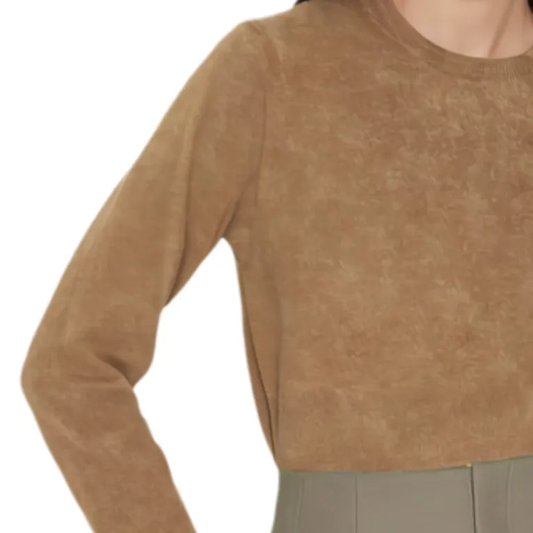 Polo Ralph Lauren Cashmere Long Sleeve Pullover Collection Camel Melange-2