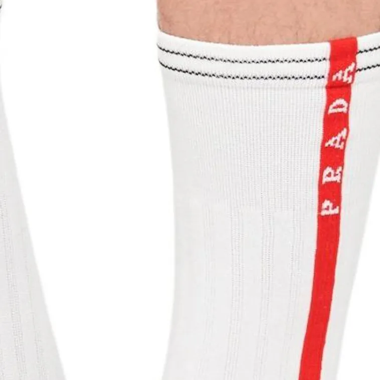 PRADA FW24 Ankle Socks Men's White-3