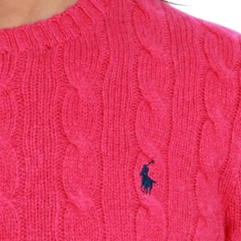 Polo Ralph Lauren Pony Embroidered Cable Knit Jumper-4