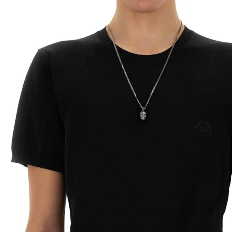 Alexander McQueen Short Sleeved Crewneck T Shirt-4