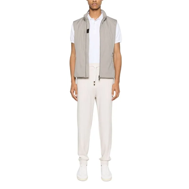 Brunello Cucinelli Knitted Sweatpants Men's Beige-2