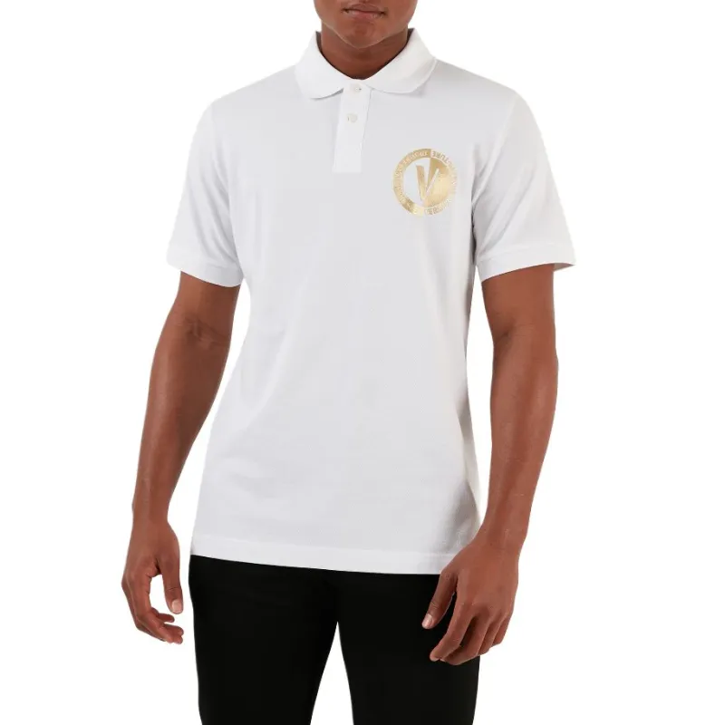 VERSACE JEANS COUTURE SS23 Polo Shirt Men's White-3