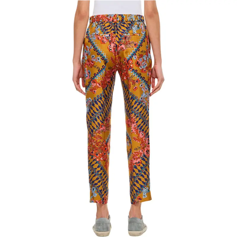 Alberto Biani Casual Pants Women's Gold-2