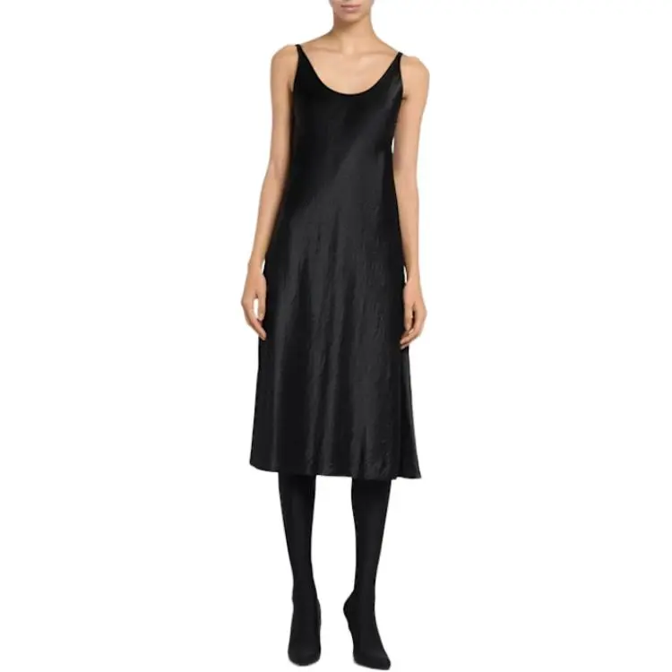 Balenciaga Slip Dress Women's Black-2