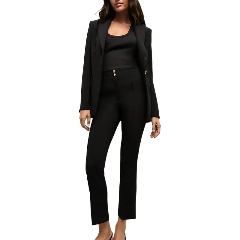 Veronica Beard Kean Straight Trousers-1