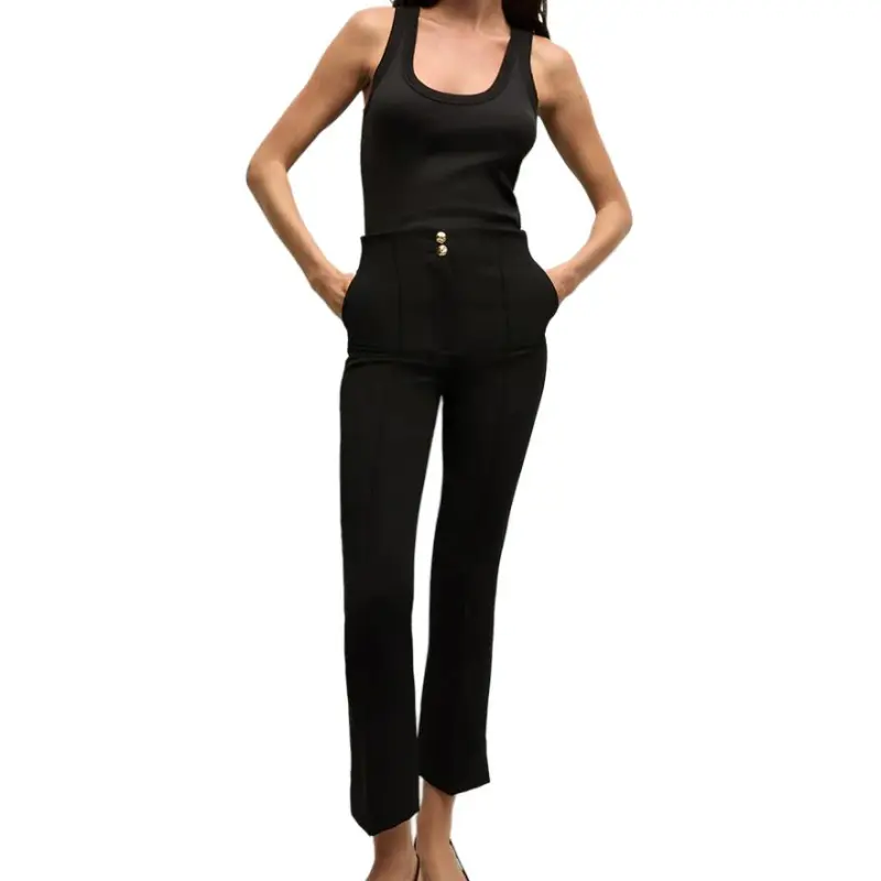 Veronica Beard Kean Straight Trousers-2
