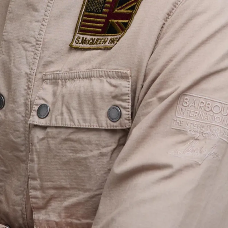 BARBOUR Long Sleeved Buttoned Jacket-4