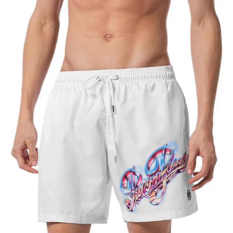 PHILIPP PLEIN Boxer Swim Shorts-1