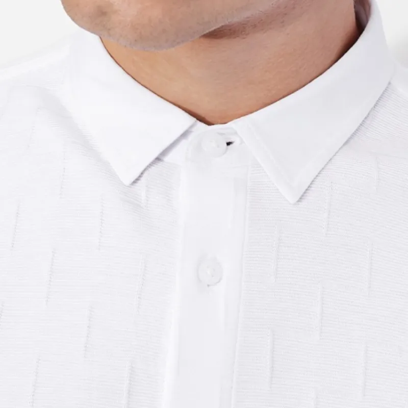 ARMANI EXCHANGE Shirts Men White-4