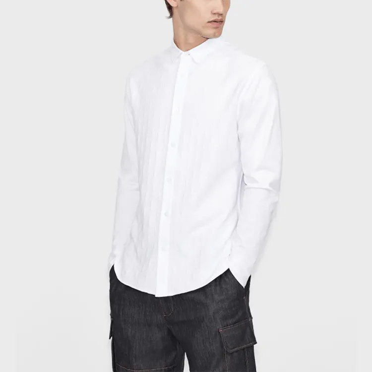 ARMANI EXCHANGE Shirts Men White-1