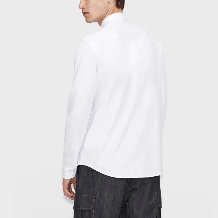 ARMANI EXCHANGE Shirts Men White-2