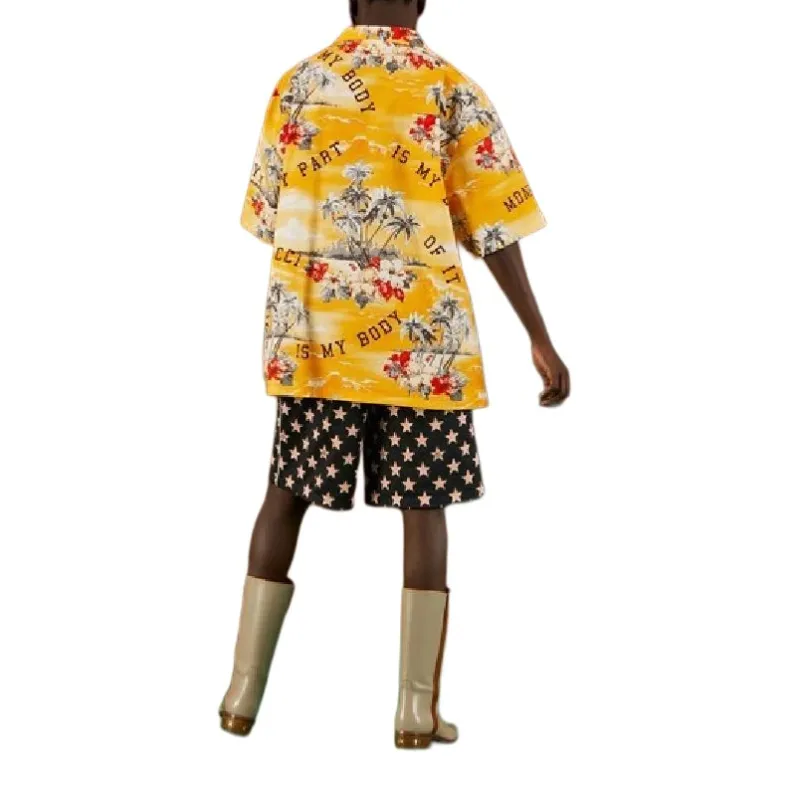 GUCCI Star Print Shorts-3