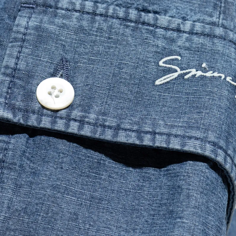 Givenchy Denim Cargo Shorts-3