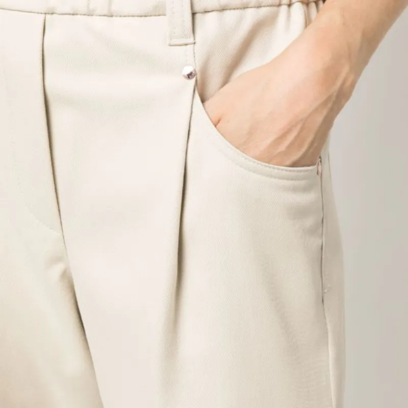 Brunello Cucinelli Mid rise Straight Trousers-2