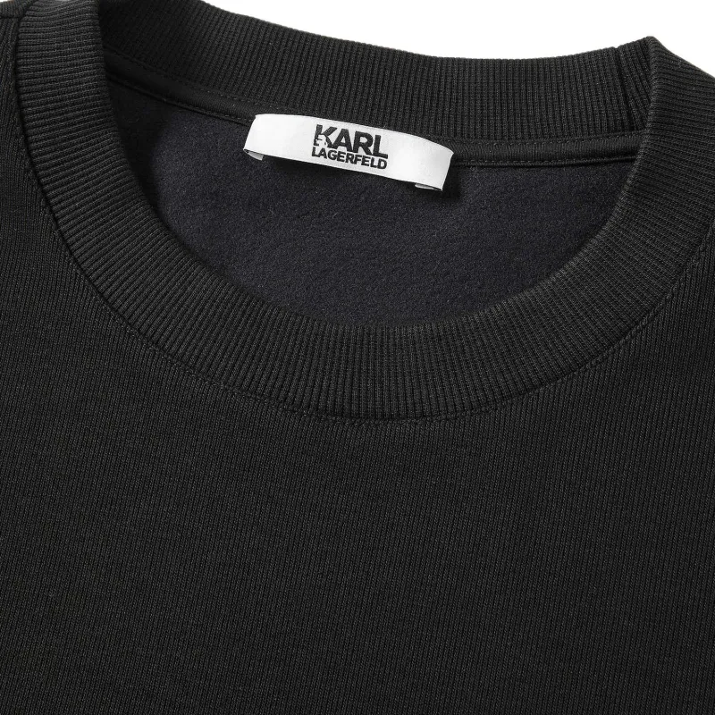KARL LAGERFELD FW24 Sweatshirt Men's Black-2