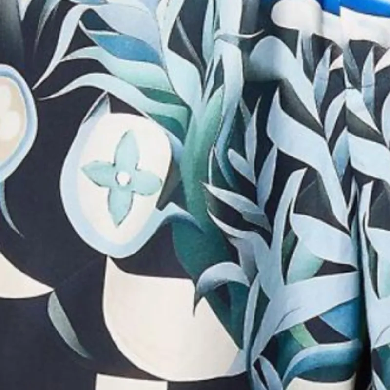LOUIS VUITTON Printed Nylon Swim Shorts-2