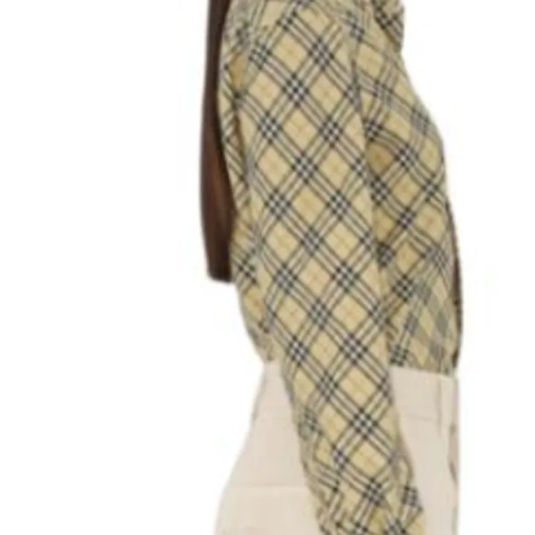 Burberry Check Pattern Long Sleeved Shirt-7