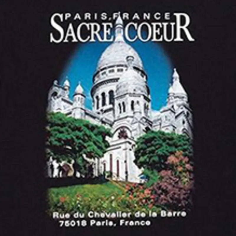 Balenciaga Sacré Cœur T Shirt 'Black'-4