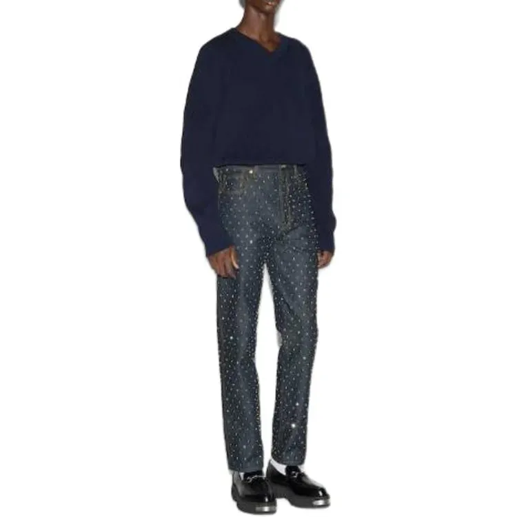 GUCCI Jeans Men Blue-1