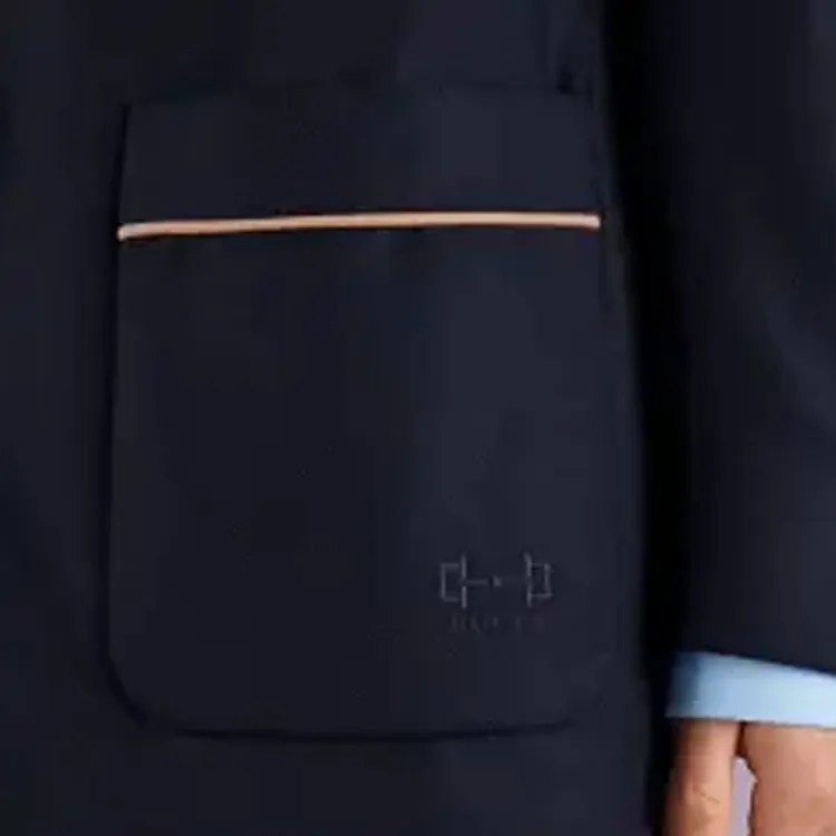 GUCCI Business Suits Men Navy Blue-6