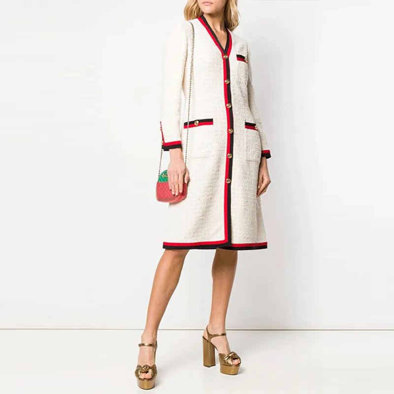 GUCCI 2010s Tweed Dress-1