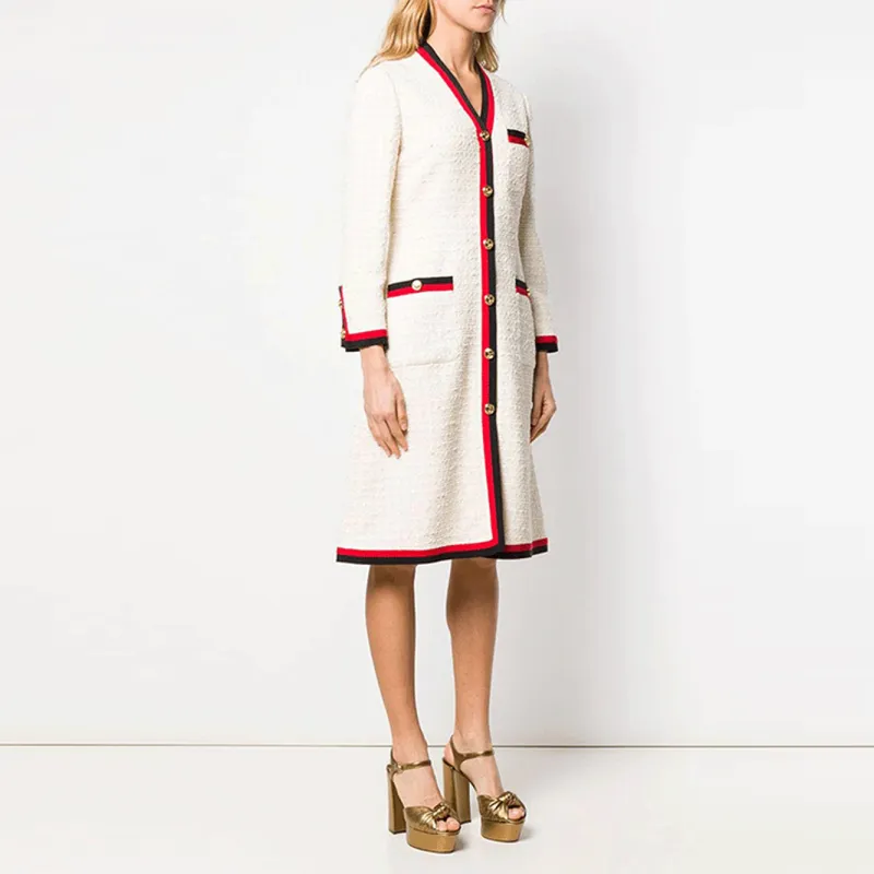 GUCCI 2010s Tweed Dress-2