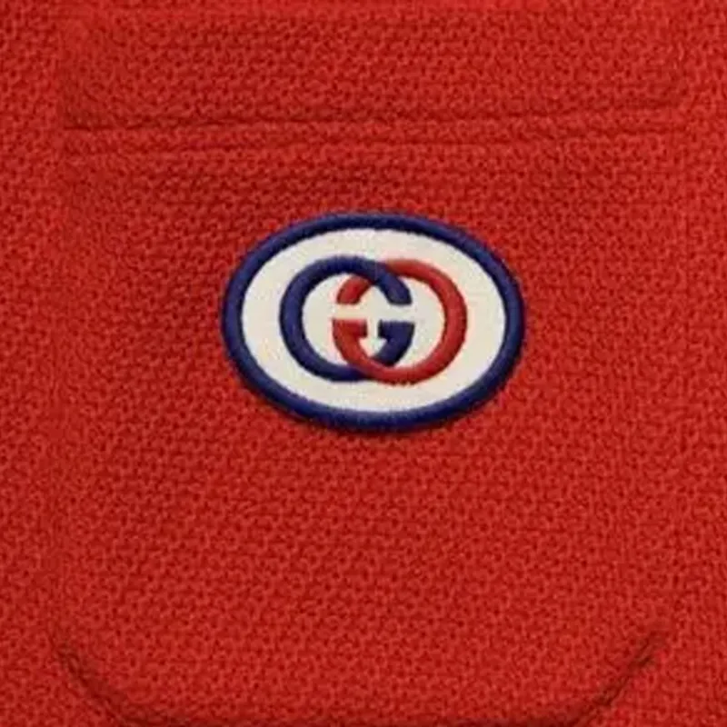 GUCCI SS23 Knitted Sports Pants Men's Red-2