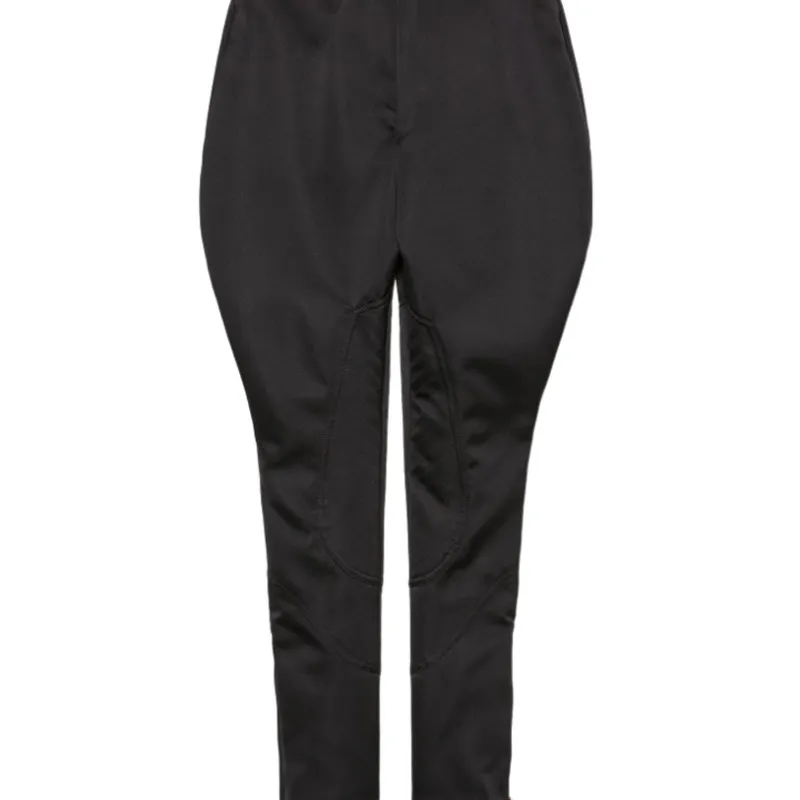 GUCCI Satin Stirrup Pants Black-4