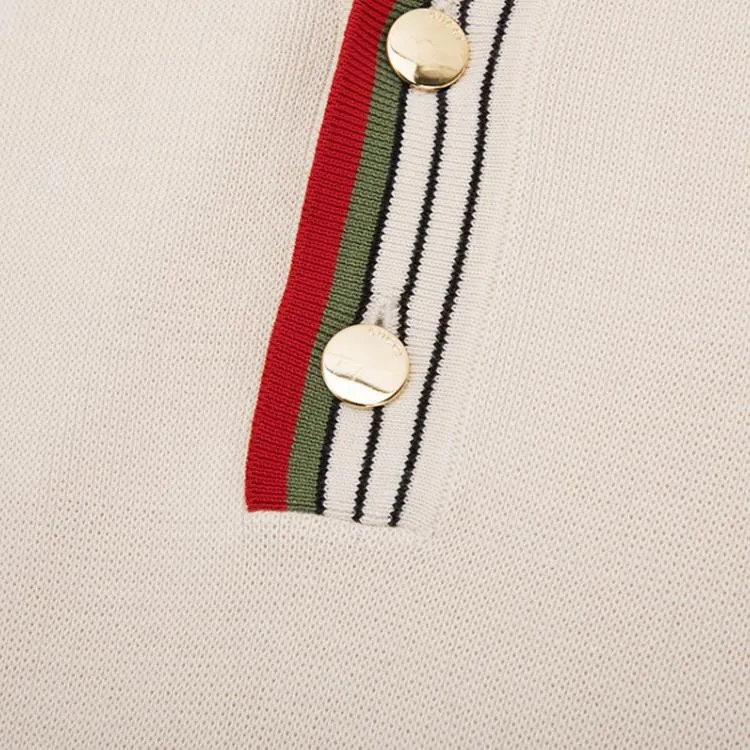 GUCCI Polo Shirts Men Light Gray-3