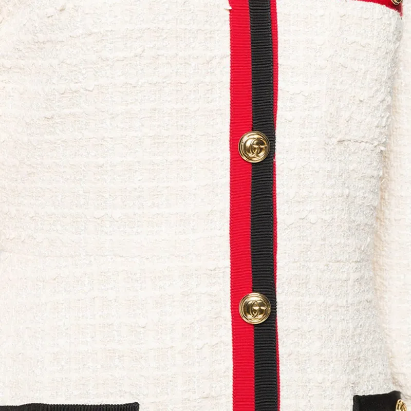 GUCCI 2010s Tweed Dress-4