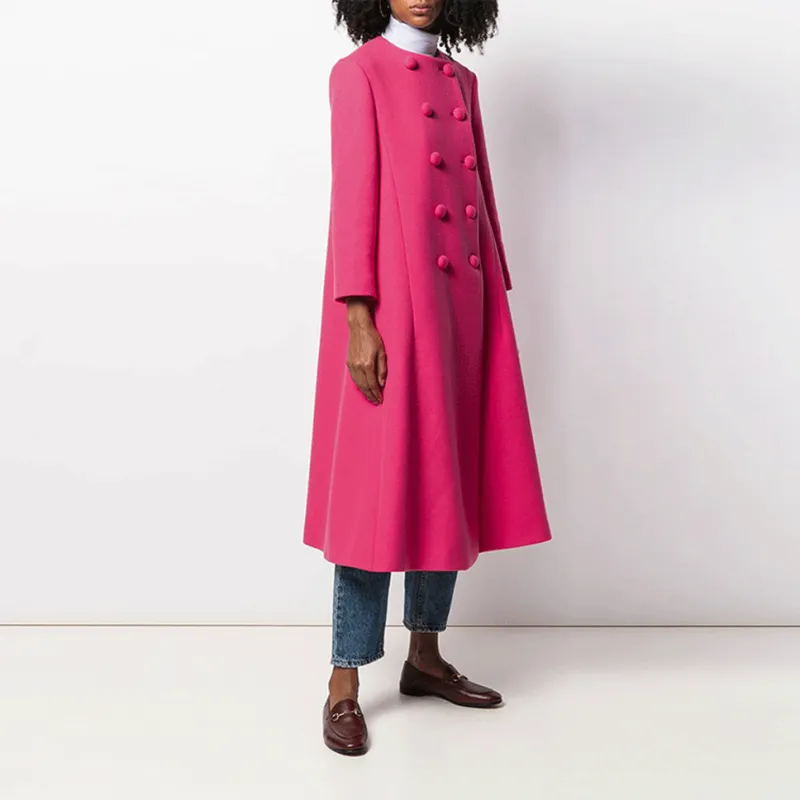 GUCCI Coats Women's Rose Red-4