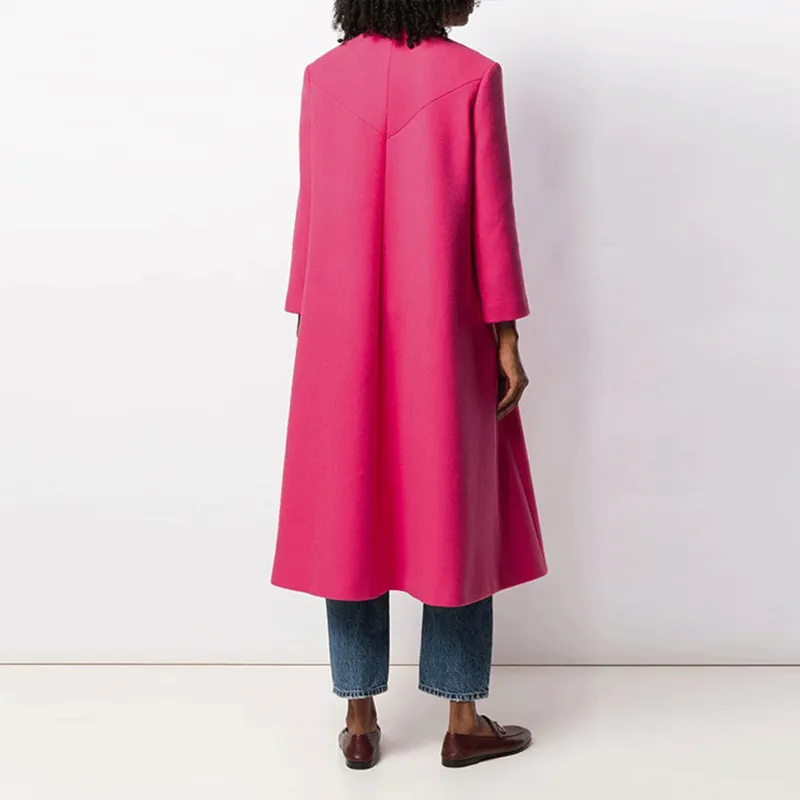 GUCCI Coats Women's Rose Red-3