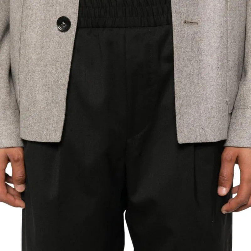 Ermenegildo Zegna Tapered Leg Tailored Trousers-5