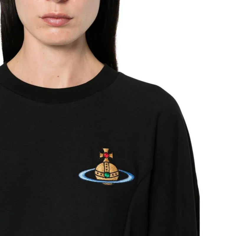Vivienne Westwood Orb Embroidered Crewneck Sweatshirt-4