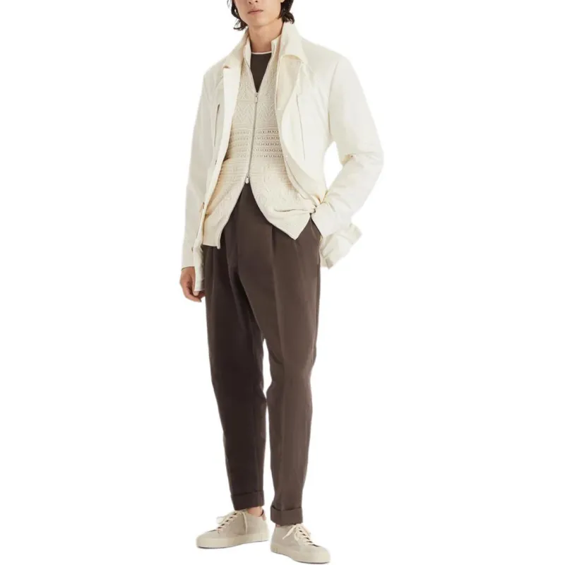 Brunello Cucinelli Layered Effect Crewneck T Shirt-3
