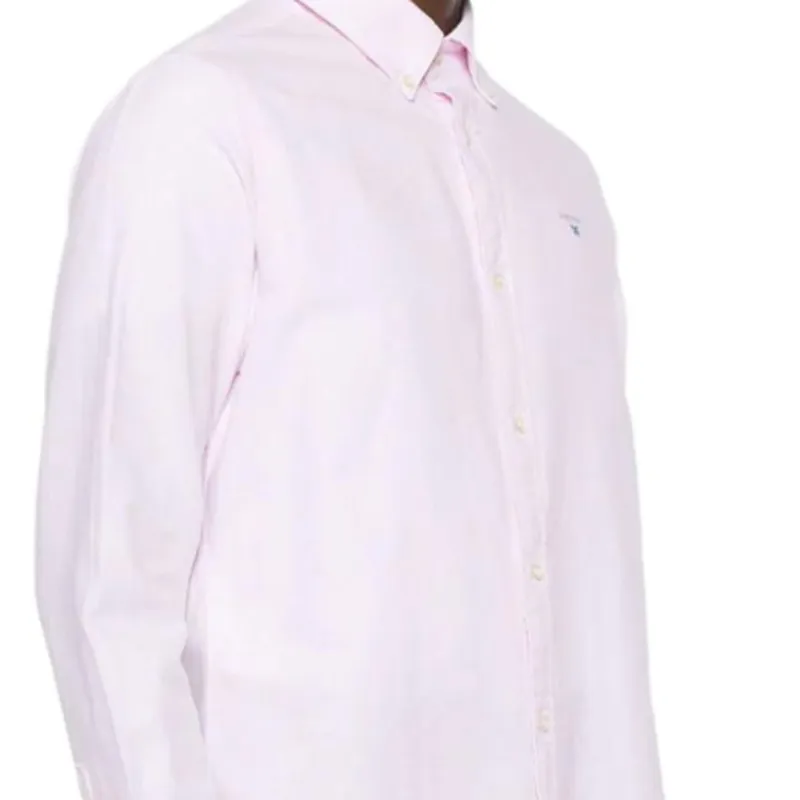 BARBOUR Logo-embroidered Striped Shirt-1