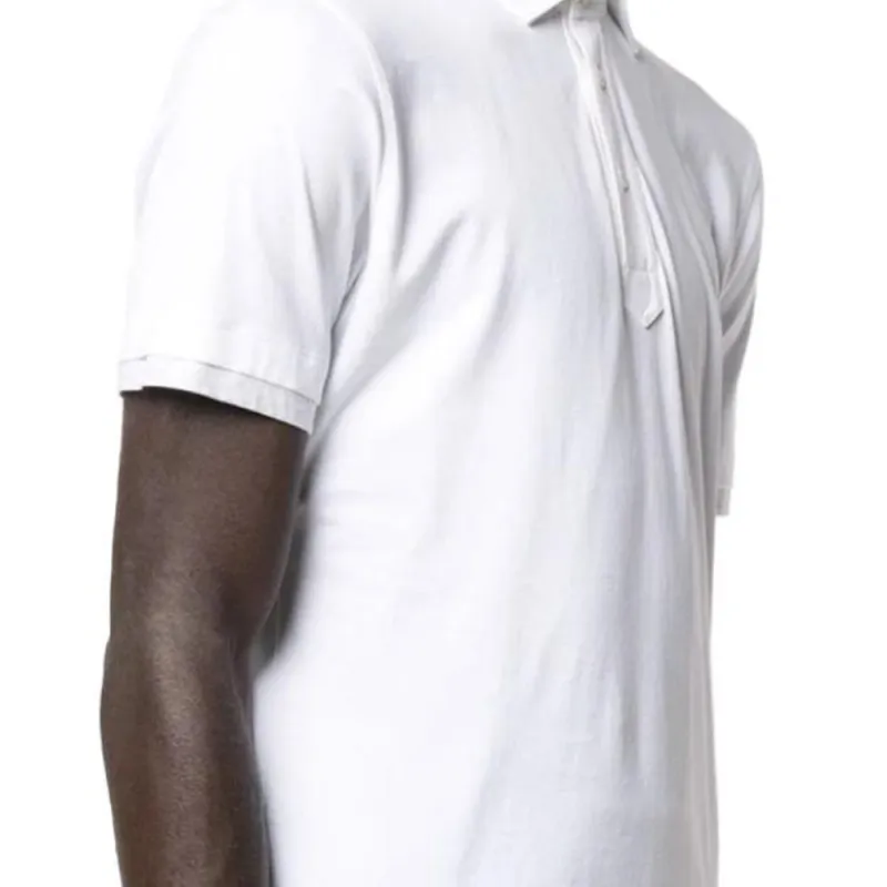 Brunello Cucinelli Polo Shirts Men White-4