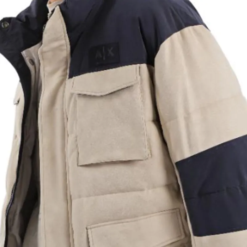 EMPORIO ARMANI Jackets & Coats Men's Beige-3