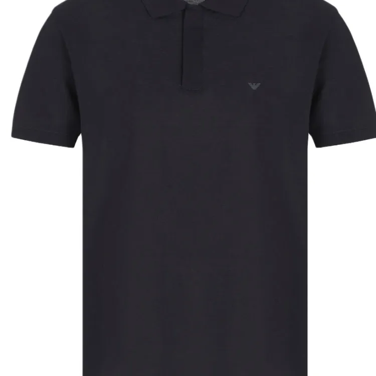 EMPORIO ARMANI Travel Essentials Piqué Polo Shirt-1