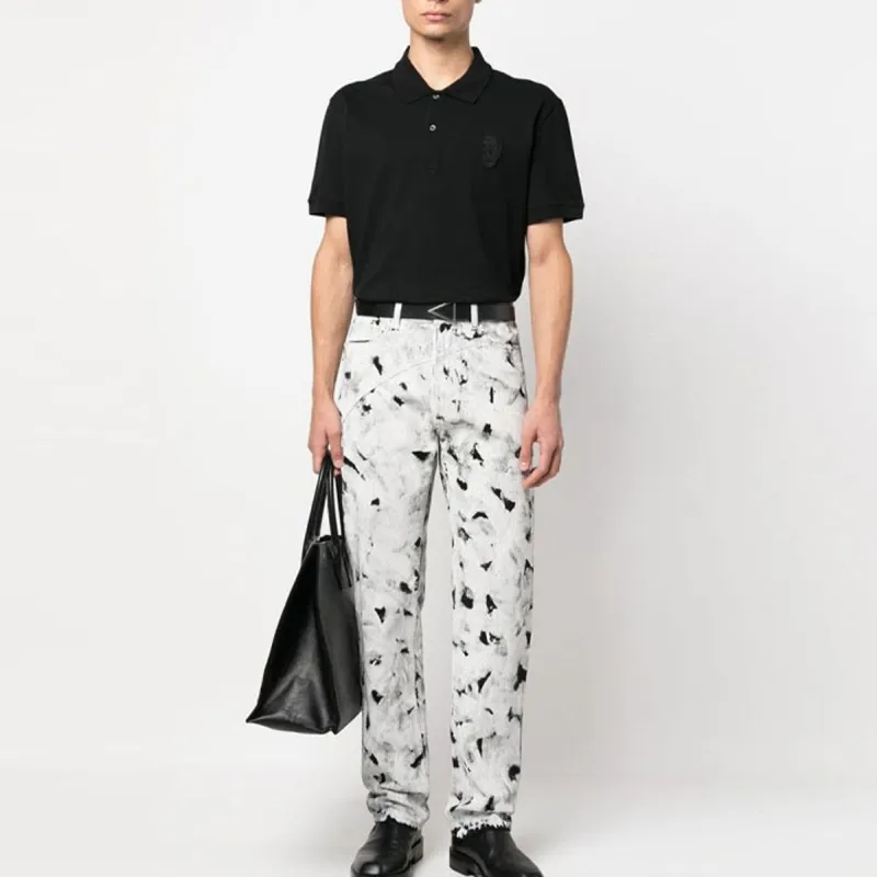 Alexander McQueen Polo Shirts Men Black-1