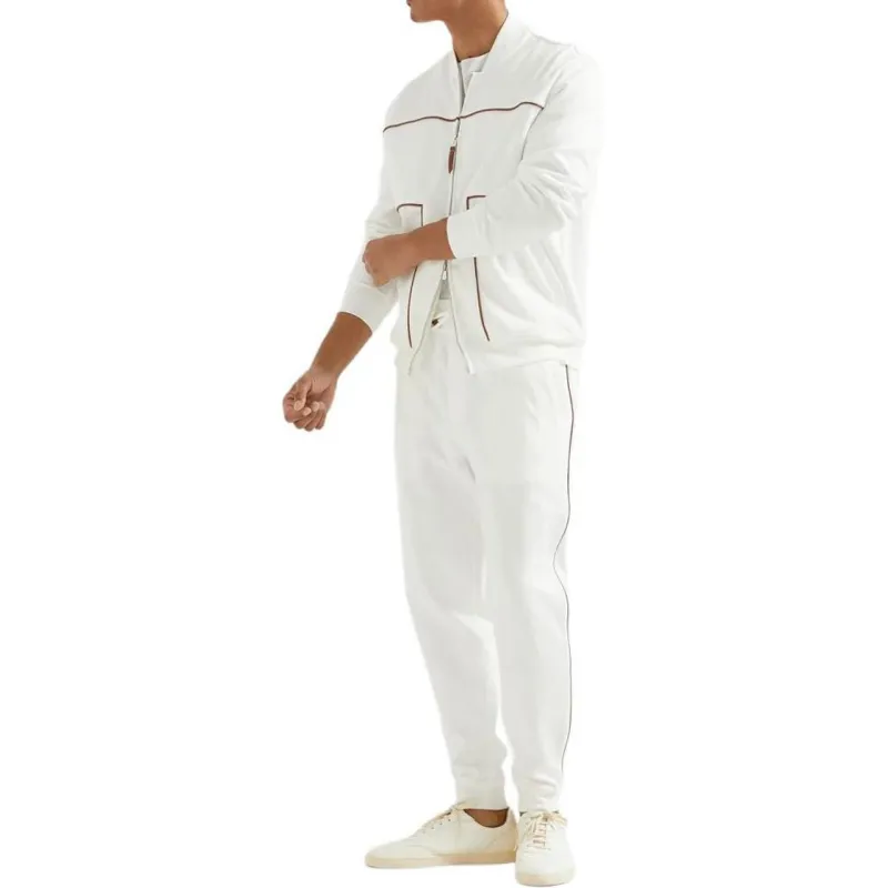 Brunello Cucinelli Drawstring Regular Fit Trousers-2
